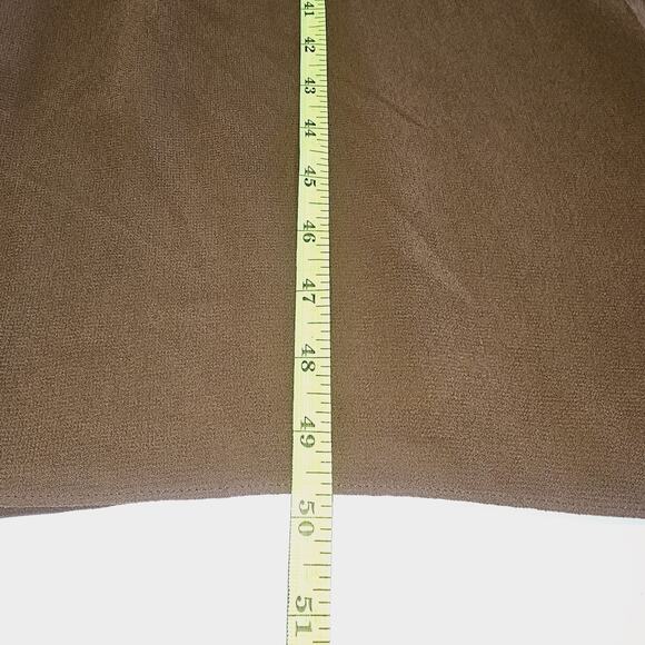 Danny & Nicole Brown Shift Midi Dress Size 14 - Picture 7 of 7